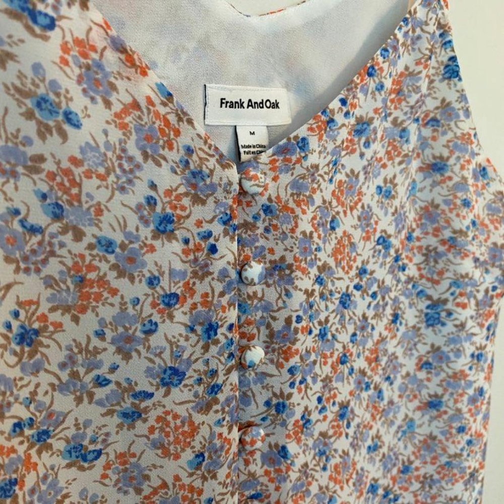 Frank and Oak Floral Camisole